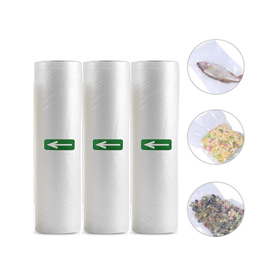 کیسه های جاروبرقی بدون BPA با کیسه بسته بندی خانگی وکیوم خانگی Sous Vide PE بافت دار