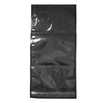 Sous Vide Embossing All Black Vacuum Seal Bags نام تجاری OEM For Kernels Nuts