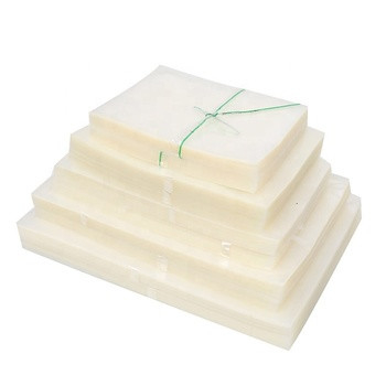 QS SGS Three Sides Seal Vacuum Sealer Food Bags Jerk Meat Storage Plastic Bags 7cm*10cm