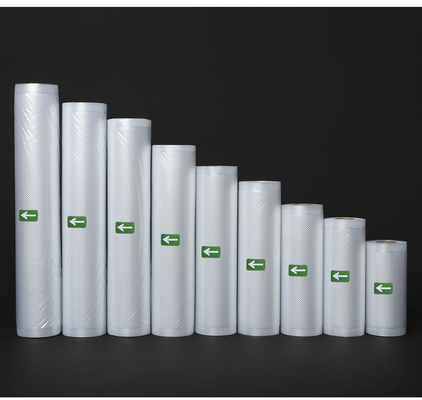 Clear Vacuum Sealer Bags Rolls Sous Vide Chamber بسته بندی برجسته