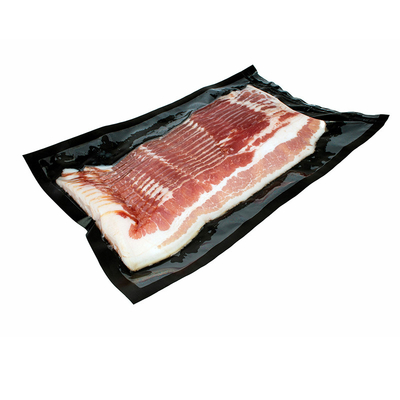 کیسه های جاروبرقی 5 میلی متری بسته بندی مواد غذایی SGS Fresh Food Black Zipper Vcuum Pouches
