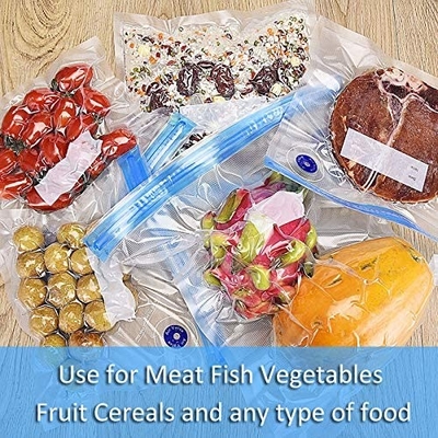 کیسه های جاروبرقی زیپلاک Freshness Sous Vide کیسه غذای آب بندی مجدد قابل استفاده مجدد