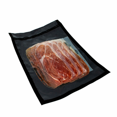 Sous Vide Embossing All Black Vacuum Seal Bags نام تجاری OEM For Kernels Nuts