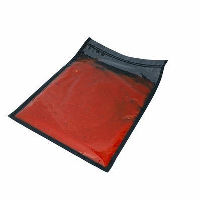 Sous Vide Embossing All Black Vacuum Seal Bags نام تجاری OEM For Kernels Nuts