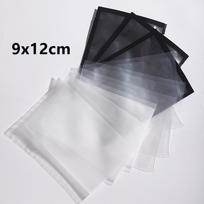 کیسه های مهر و موم وکیوم مشکی رنگ سنگین QS Clear Black Precut 5mil قابل بازیافت