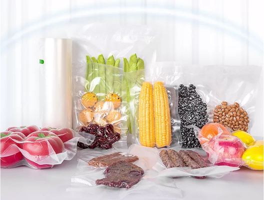 کیسه مواد غذایی شفاف با کانال 280*350 میلی متری کیسه پلاستیکی پلی پروپیلن سفارشی SGS