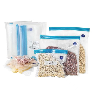 کیسه‌های زیپ‌گیر وکیوم کیسه‌های Sous Vide برای مواد غذایی بدون BPA قابل استفاده مجدد و قابل بسته شدن مجدد