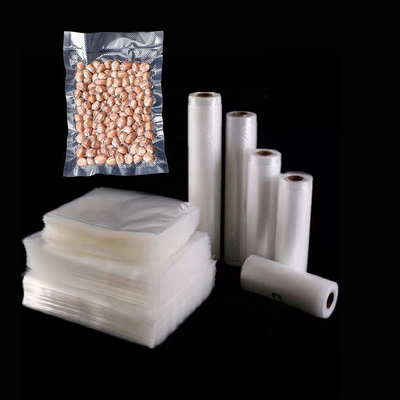 بسته پلاستیکی بدون BPA Food Saver Seal Emboss Storage Roll Vacuum Sealer Bags