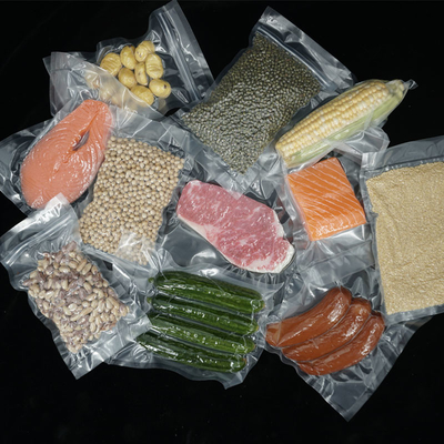 بسته پلاستیکی بدون BPA Food Saver Seal Emboss Storage Roll Vacuum Sealer Bags