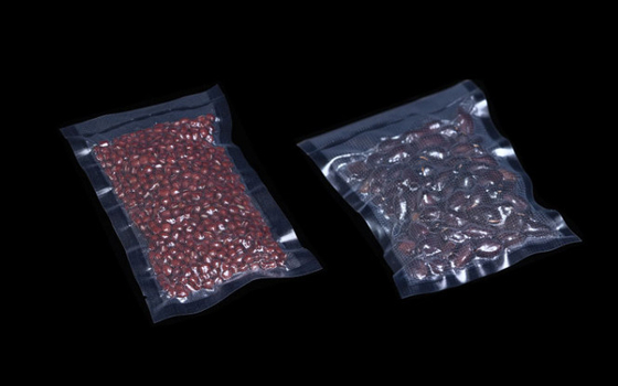 کیسه های جاروبرقی بدون BPA با کیسه بسته بندی خانگی وکیوم خانگی Sous Vide PE بافت دار