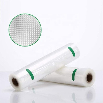 QS Cookie Food Saver Vacuum Sealer Bags Rolls PE کیسه خلاء سفارشی شده