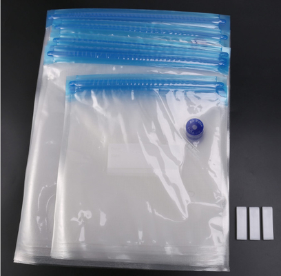نشان‌واره سفارشی Sous Vide وکیوم کیسه‌های ذخیره‌سازی مواد غذایی PE PA Embossing