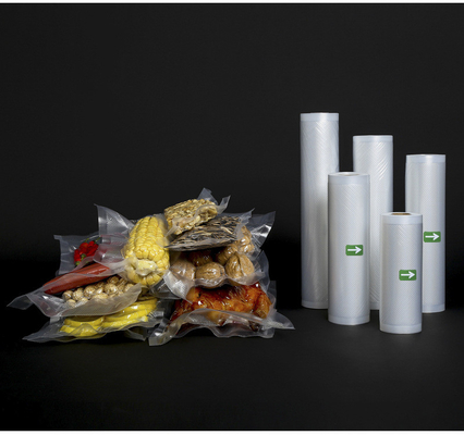 Clear Vacuum Sealer Bags Rolls Sous Vide Chamber بسته بندی برجسته