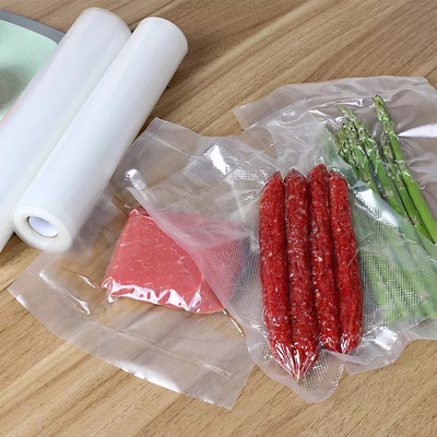 کیسه های جاروبرقی برجسته Sous Vide برای کیسه های ذخیره سازی نایلونی خلاء نایلونی Saver